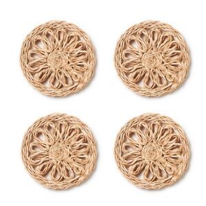 Aerin Raffia Coasters